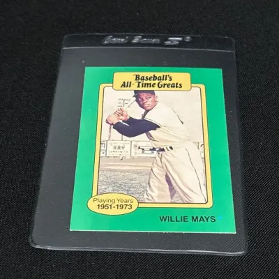 1987 Hygrade Baseball's All-Time Greats - Willie Mays - MLB Trading Card