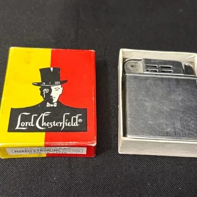 Vintage Lord Chesterfield Jet Pipe Lighter - Original Box, Morris Struhl, Japan