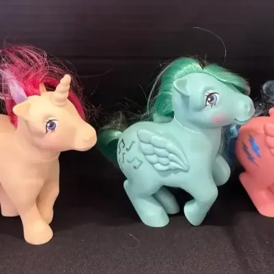 Vintage My Little Pony - Moondancer Unicorn, Medley, Firefly, G1, Pegasus, 1983
