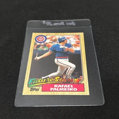 1987 Topps Rafael Palmeiro #634 Chicago Cubs Baseball Card - Future Stars, Rookie, RC, MLB #2
