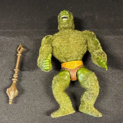 VTG Masters of the Universe Moss Man Action Figure w Mace - 1984, MOTU, He-Man, Mattel