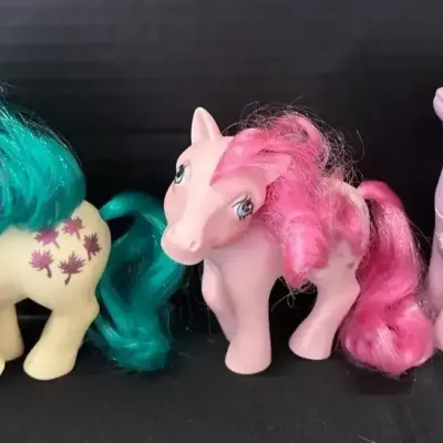 Vintage My Little Pony - Gusty, Heart Throb, Powder Year 3, 1984, Unicorn, Pegasus