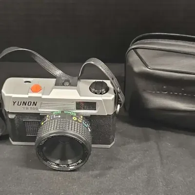 Vintage Yunon YN-500 35mm Film Camera With Case