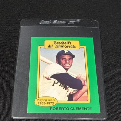 1987 Hygrade Baseball's All-Time Greats - Roberto Clemente - MLB Trading Card