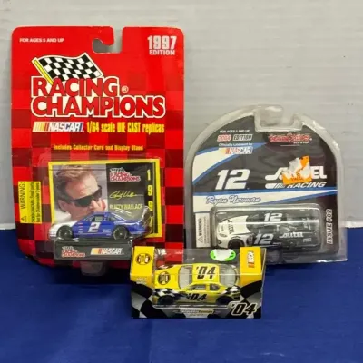 New NASCAR Die Cast Cars - 1997 Racing Champions, Wallace, 2004 Edition, Newman, 2004 Inaugural, #02