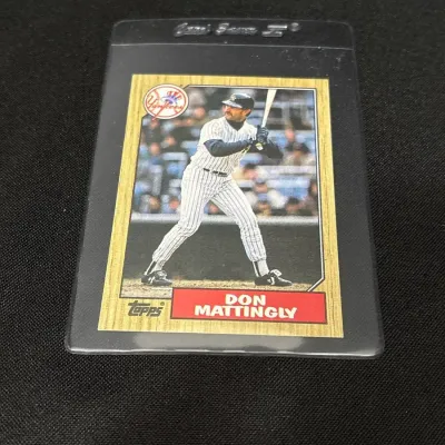 1987 Topps Don Mattingly #500 New York Yankees Baseball Card - MLB #1
