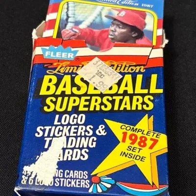 Fleer 1987 Limited Edition Baseball Superstars Trading Cards - MLB, No Stickers Included