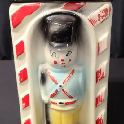 Toy Soldier Ceramic Cookie Jar
