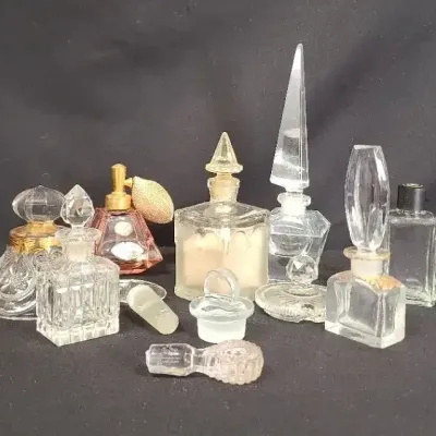 Scented Treasures Pretty Perfume Bottles From The Past