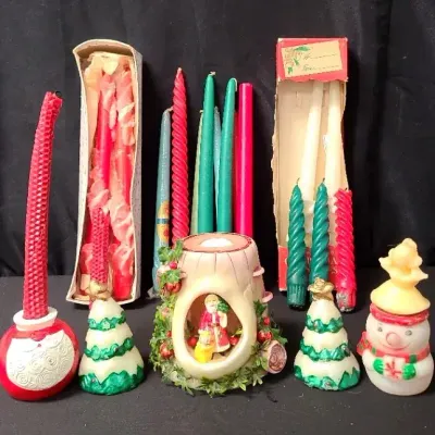 Vintage Holiday Candles To Light Up Your Home
