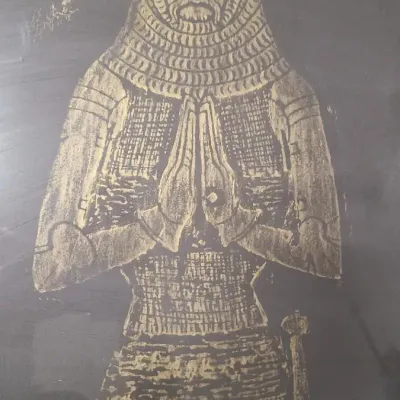 "Sir John De Foxle" Temple Rubbing