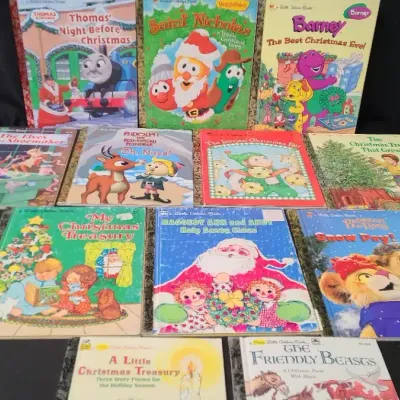 Christmas Throwback Hardback Children's Books