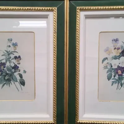 Botanical Print Signed Prints by Pierre-Joseph Redouté