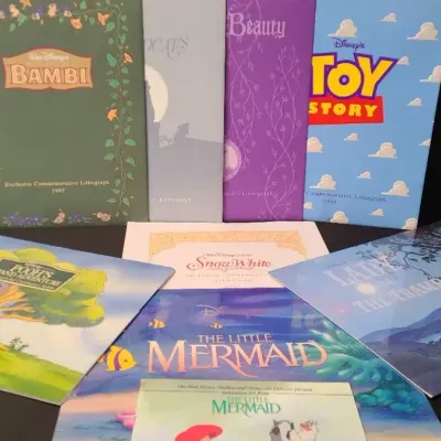 Exclusive Disney & Pixar Commemorative Lithographs Pt 2