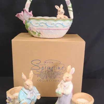 Avon Springtime Collection Easter Bunnies