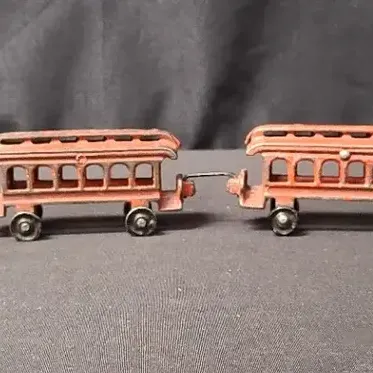 Metal Toy Train - Tin Lithographed Style Locomotive Likeness 