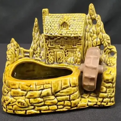 Shawnee "Cottage By The Pond" Tabletop Ceramic Decorative Accent Piece