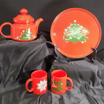 Waechtersbach Christmas Cocoa Set 
