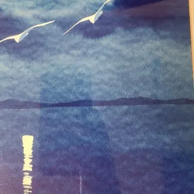 "Free Flight" Signed Original Watercolor by Lantz, C 