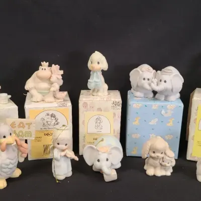 Precious moments assortment of collectible animal figure