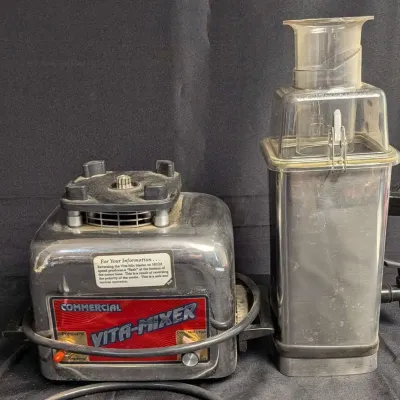 Vintage Commercial Vita-Mix Maxi-4000 Stainless Steel Blender Juicer w/ Spigot - UNTESTED