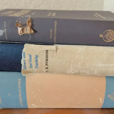 Vedanta Philosophy Book Lot Brahma Sutra Upanishads God-Man Meher Baba
