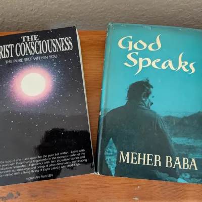 Spiritual Book Lot Christ Consciousness Norman Paulsen God Speaks Meher Baba