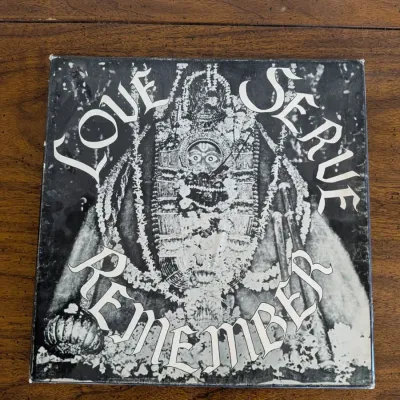 Vintage Baba Ram Dass "Love Serve Remember" 6-LP Vinyl Box Set (1973, ZBS Foundation)