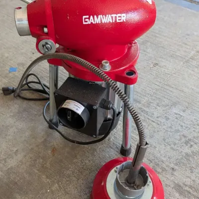 Gamwater Electric Drain Cleaner Machine – Sectional Sewer Pipe Snake Auger