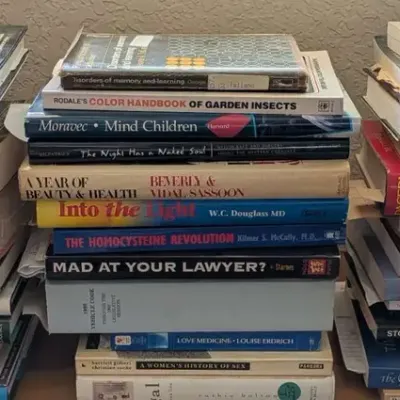 Lot of 37 Vintage & Contemporary Non-Fiction Books – Science, Philosophy, Health & History