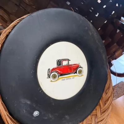 First Pontiac 1926 advertising serving tray