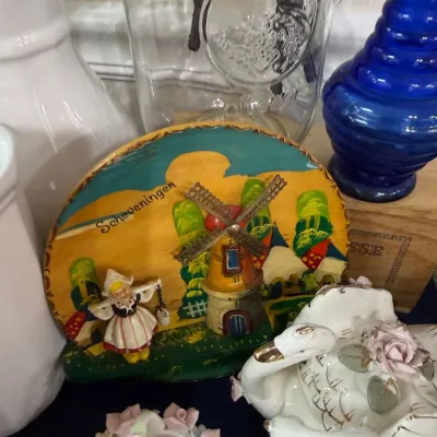 Scheveningen Dutch windmill wall plaque