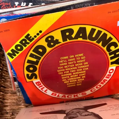 Bill Black's Combo More Solid and Raunchy Hi Records LP