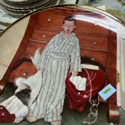 Norman Rockwell collector plate