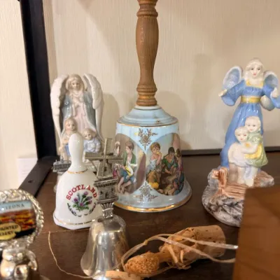 Collection of souvenir and collector bells