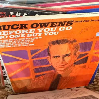 Buck Owens and His Buckaroos Before You Go Capitol LP