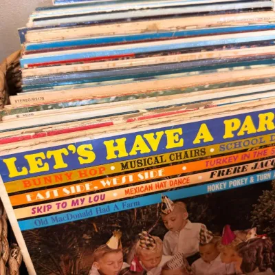 Vintage Let's Have A Party children's record album