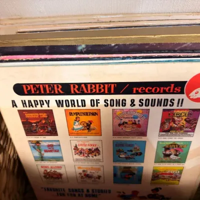 Peter Rabbit Records children's story LP