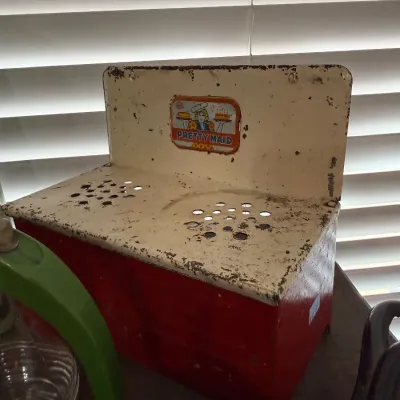 Pretty Maid toy tin stove