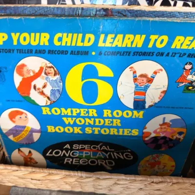 Romper Room Wonder Book Stories children's LP
