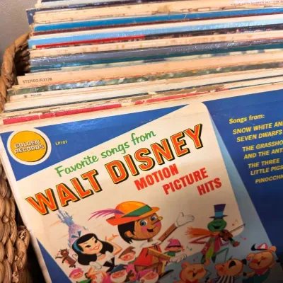 Golden Records Walt Disney Motion Picture Hits LP