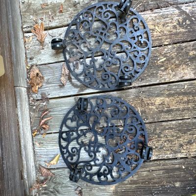 Collection of Wrought Iron Plant Stands (BP-SF)