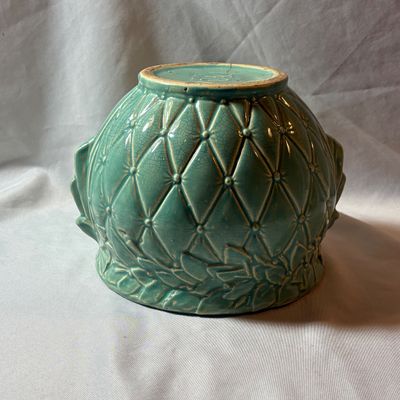 McCoy Pottery Diamond-Quilted Pots (LR3-SF)