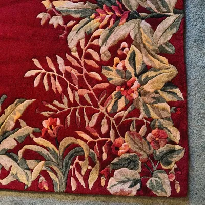 Hand-Tufted 100% Wool Rug 5'3" x 8'3" (P-ES)