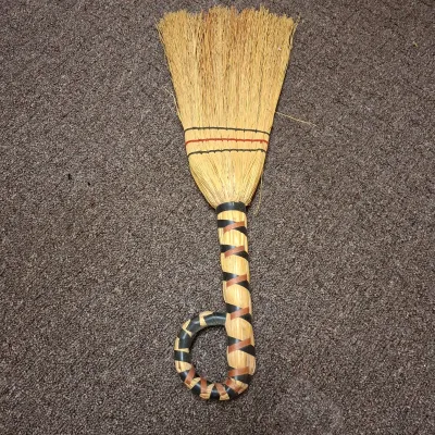 Eight Handcrafted Whisk Brooms (BBR1-KD)