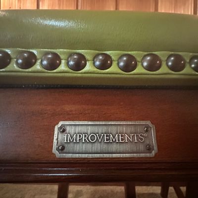 Two Backless Counter Stools by Improvements (LR1-SA)