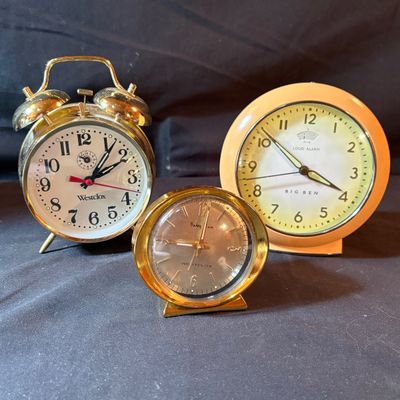 Vintage Westclox Alarm Clocks (LR1-SF)