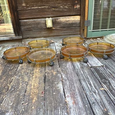 Collection of Wrought Iron Plant Stands (BP-SF)