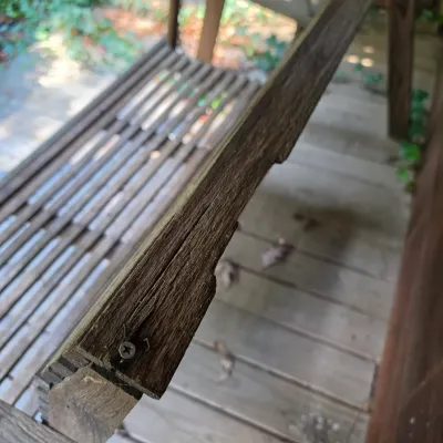 Wooden A-Frame Porch Swing (BBR2-JS)