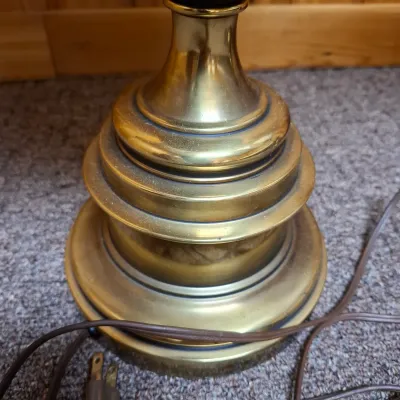 Pair of Brass Table Lamps (BBR1-KD)